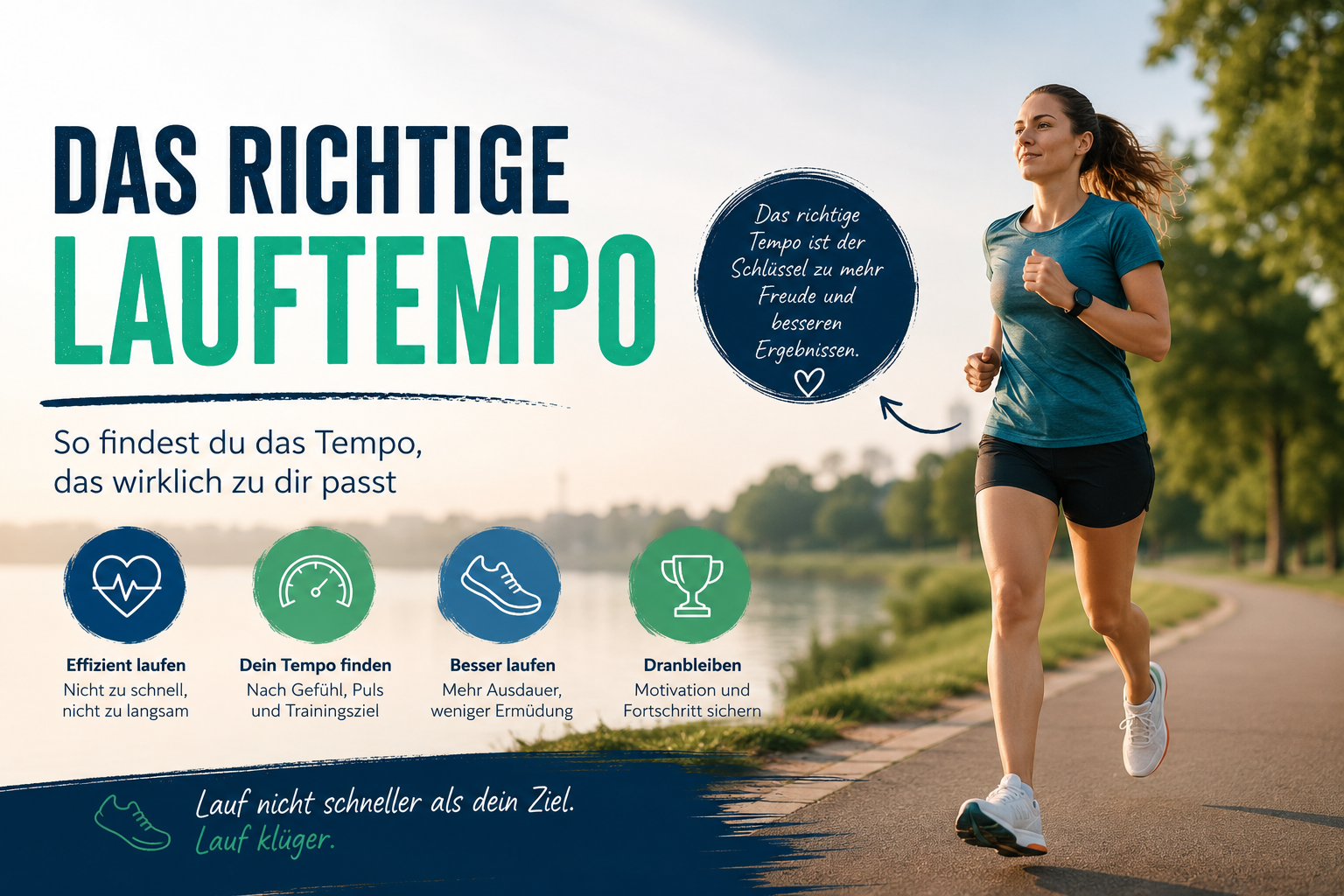 Das richtige Lauftempo - Warum es so wichtig ist